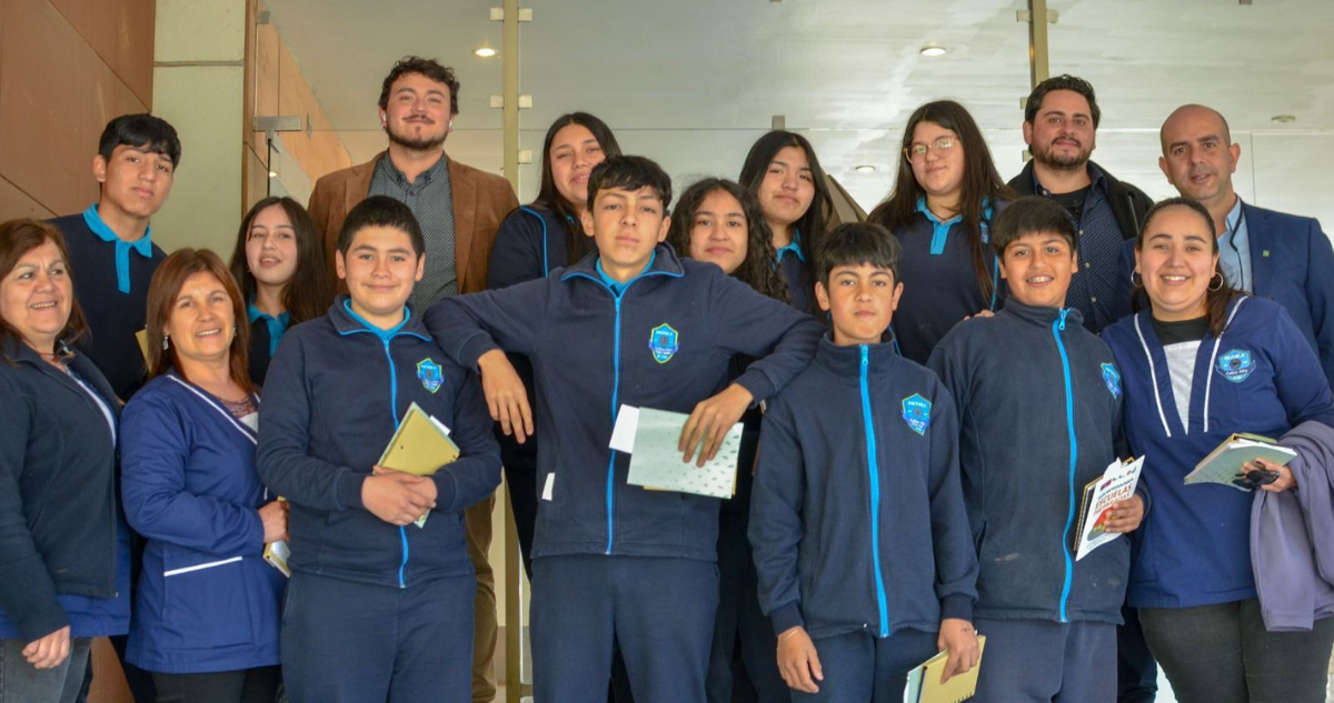 Escuela Chayacal presentó el PISE: un programa para preparar a escuelas frente a incendios forestales