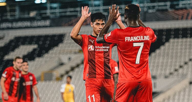 Midtjylland ganó en su segundo duelo de Europa League.