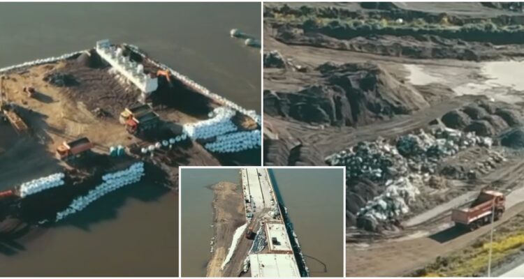 Concepción: denuncian extracción ilegal de áridos del río Bío Bío en construcción de Puente Industrial