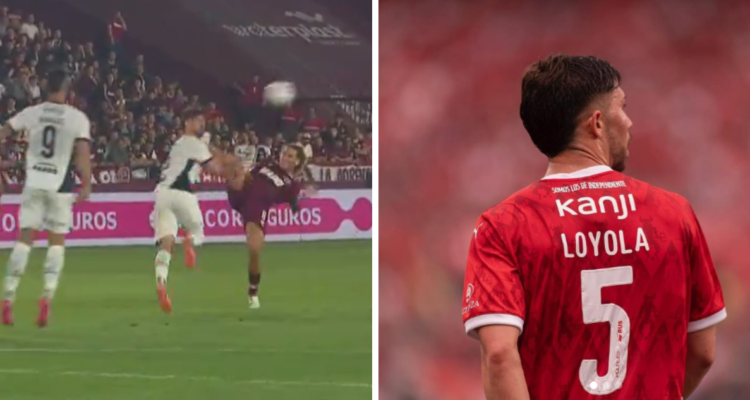 Ya parece tradición: así fue la nueva patada que Felipe Loyola recibió en la cara en fútbol argentino