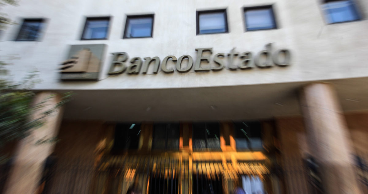 Casa Matriz Banco Estado, en el centro de Santiago.