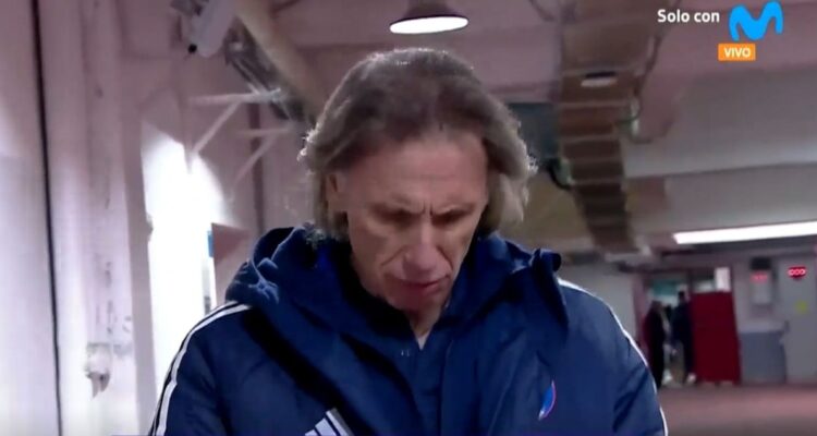 Ricardo Gareca y su desolación se toman la prensa de Perú