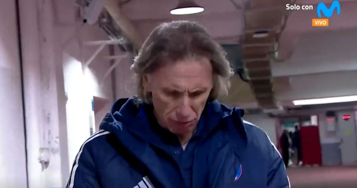 Ricardo Gareca y su desolación se toman la prensa de Perú