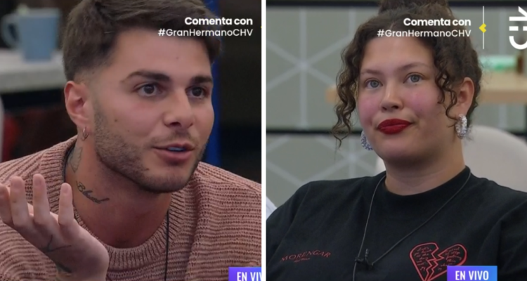 Manuel Napoli y Michelle Carvalho en Gran Hermano