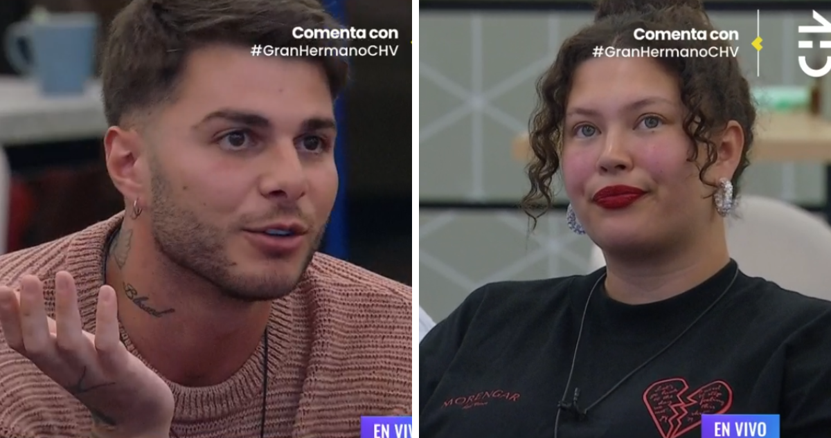 Manuel Napoli y Michelle Carvalho en Gran Hermano