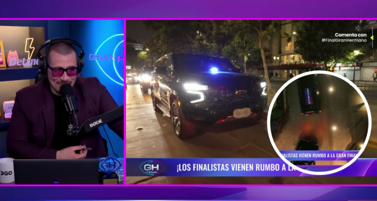 Captura de React de Gran Hermano sobre chascarro en vivo