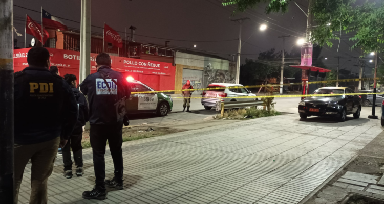 Hombre queda en riesgo vital tras ser baleado en La Pintana: uno de los disparos fue en la cara