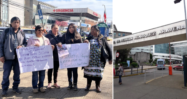 Dializados del Hospital de Temuco acusan abandono y no contar con espacios adecuados para tratamiento
