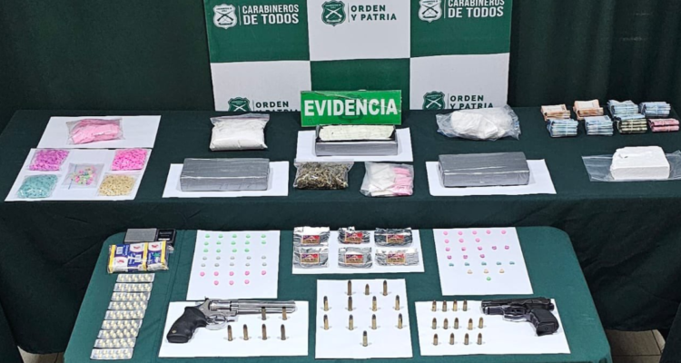 Desarticulan banda criminal en Puerto Montt e incautan cerca de $168 millones en drogas