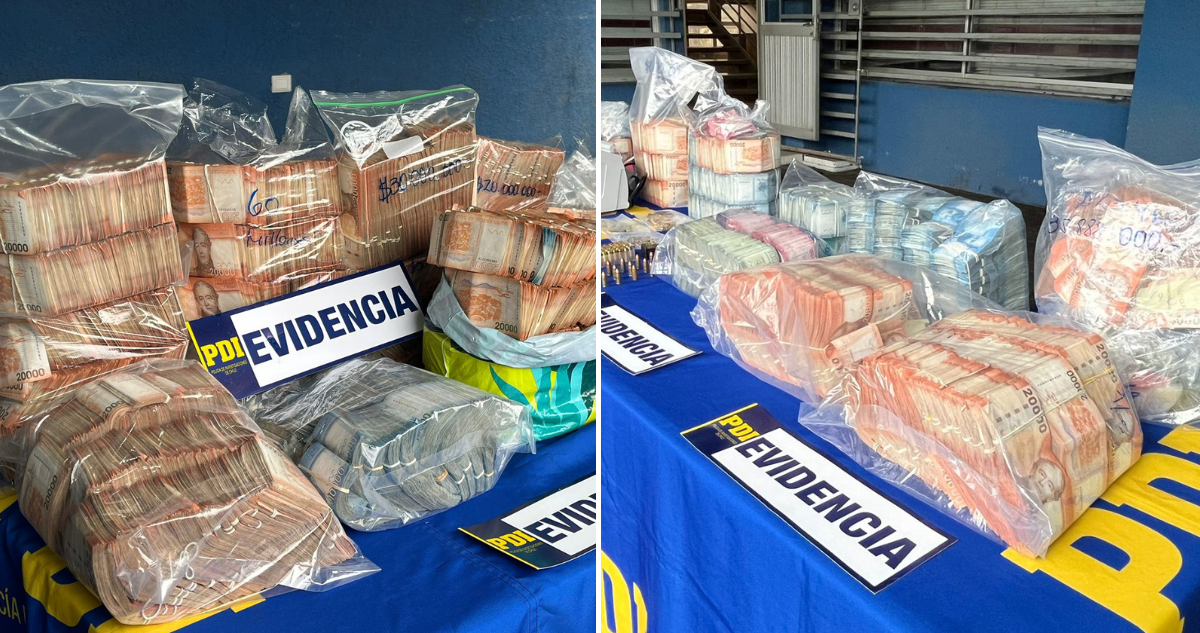 Cae banda dedicada al tráfico “mayorista” de droga: les incautaron más de $1 mil millones en efectivo