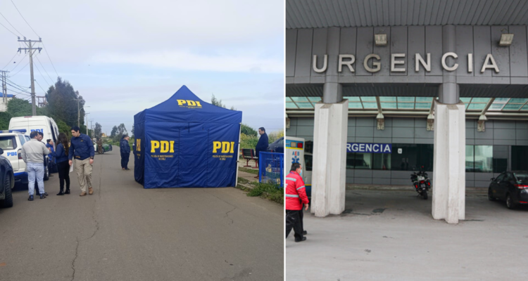 Muere hombre que estaba internado en Hospital de Concepción tras recibir balazo en la cabeza en Lota