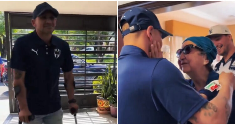 Humberto Suazo conoce a hincha del Monterrey