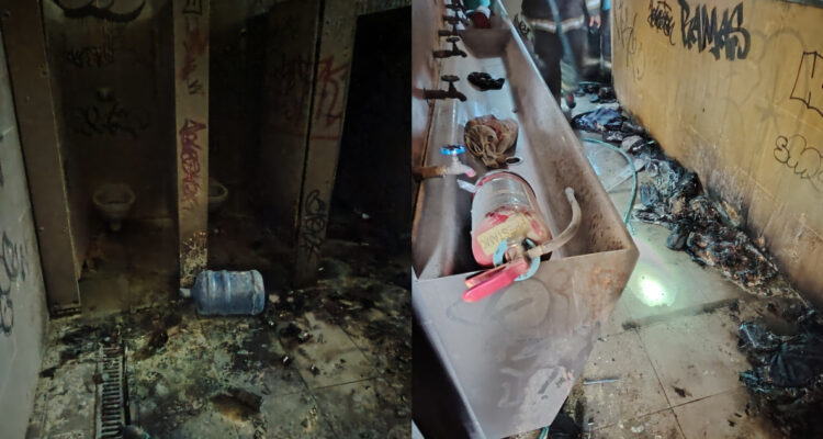Al menos 20 quemados deja incidente con elementos incendiarios en el INBA: hay tres en riesgo vital