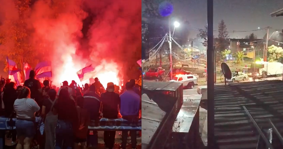 Fuegos artificiales y disparos: la violenta previa al funeral de “Enzo Bombazul” en La Pintana