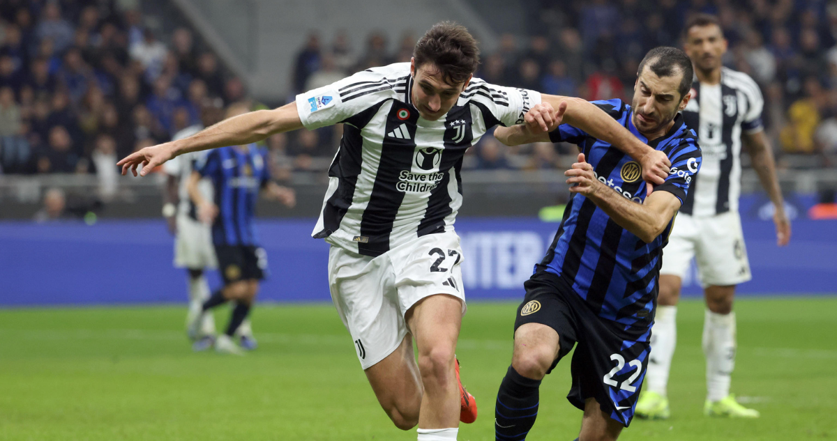 Inter y Juventus igualaron en una guerra de goles por la cima de la Serie A.
