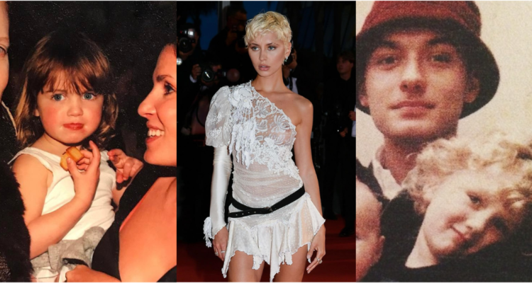 Iris Law y sus padres, Sadie y Jude