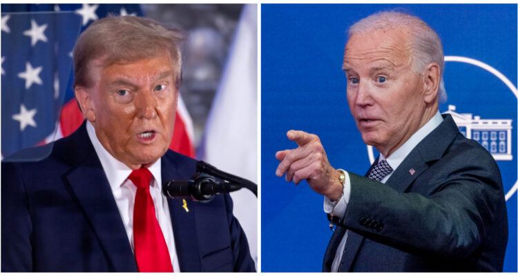 Donald Trump y Joe Biden