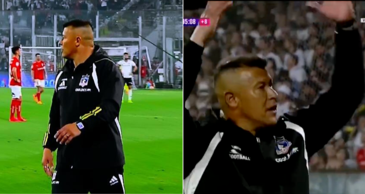 Los desatados gestos de Jorge Almirón en trabado duelo ante Católica.