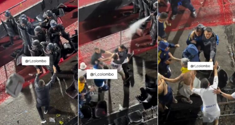 Juan Román Riquelme, máximo ídolo y actual ídolo de Boca Juniors, frenó una pelea con barras de Gimnasia en la Copa Argentina