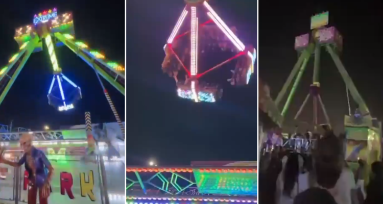 Accidente de juego mecánico en Ecuador