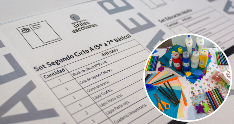 Junaeb aseguró que para 2025 está garantizada la entrega oportuna de útiles escolares