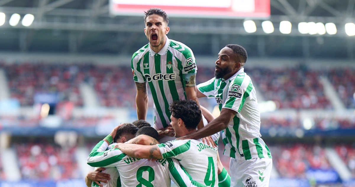 Real Betis volvió a los triunfos en La Liga.