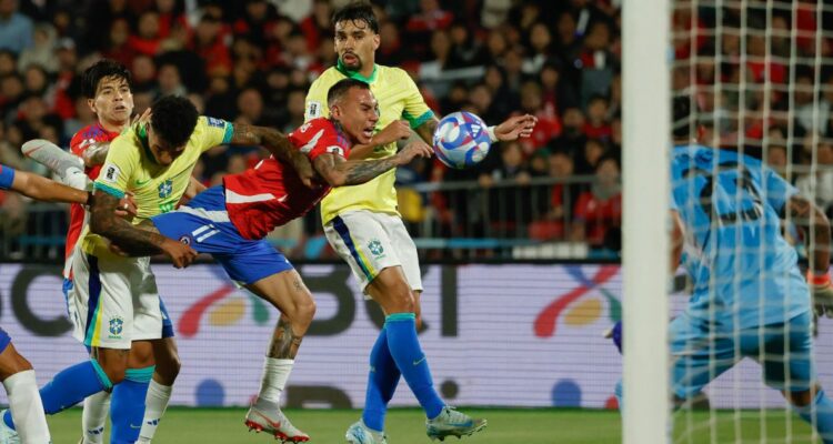 Brasil venció a LA Roja en el Nacional