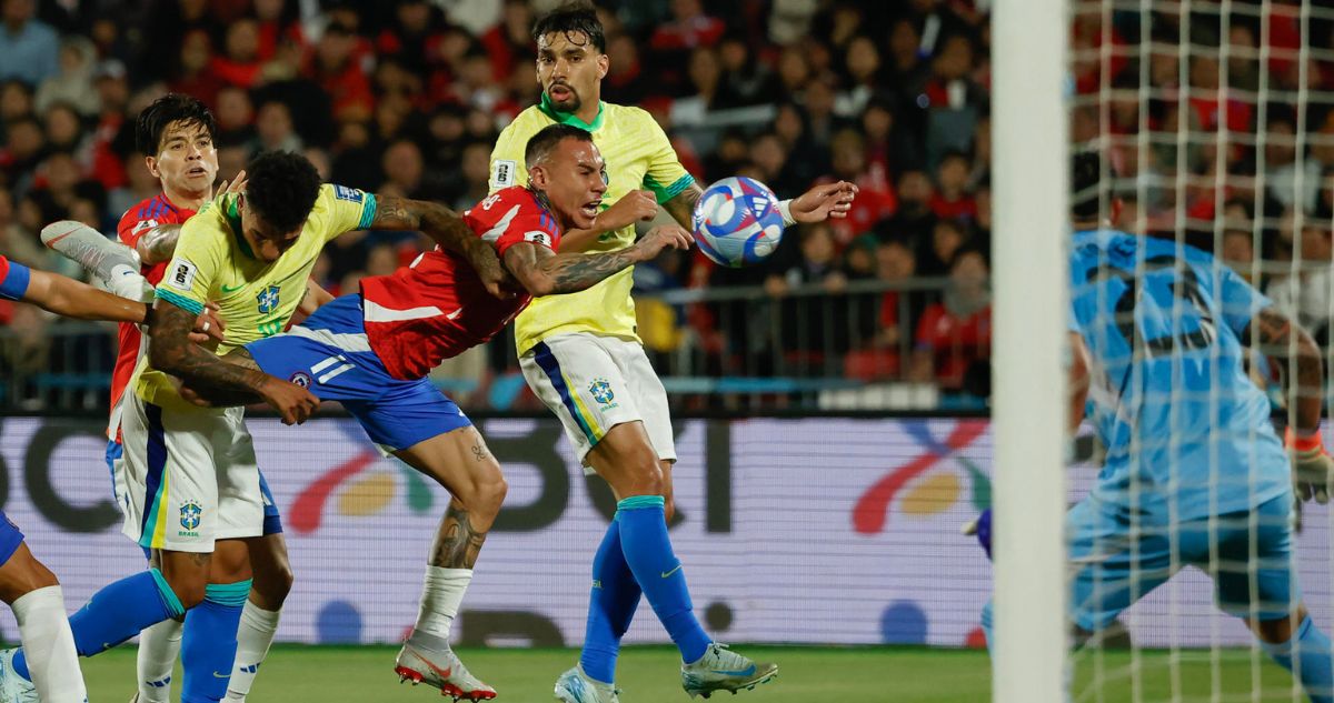 Brasil venció a LA Roja en el Nacional