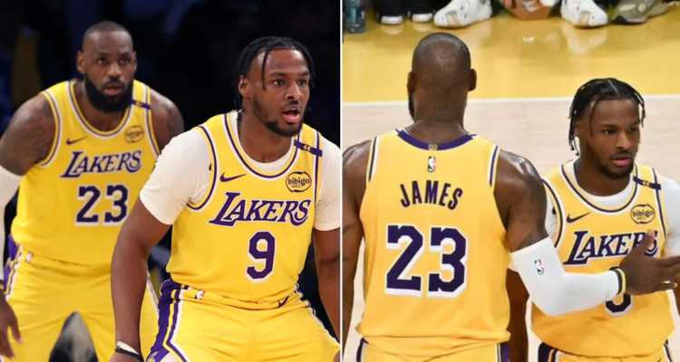 Lakers degradan a Bronny James y lo envían a la G-League.