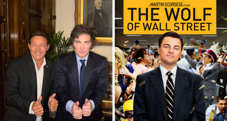 “¡El futuro es brillante para Argentina!”: así fue la reunión entre el “Lobo de Wall Street” y Milei