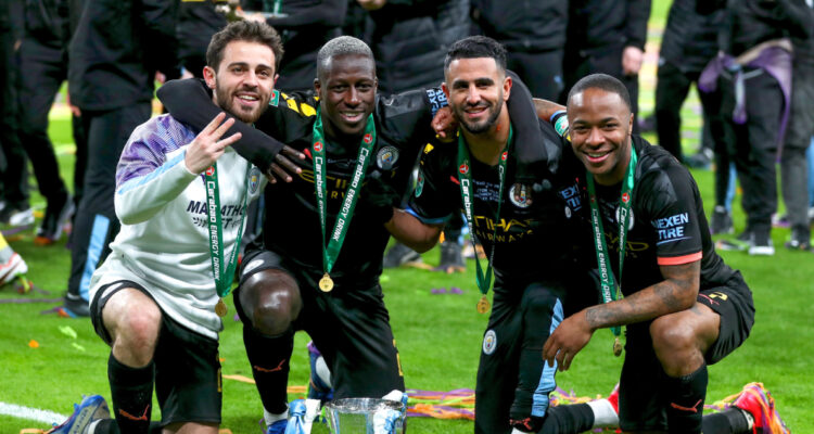 Manchester City Mahrez Mendy Sterling