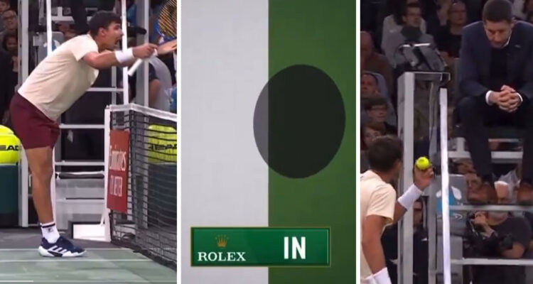 Alexei Popyrin sufrió robo durante partido del Masters de París.
