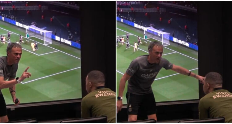 Mbappé Luis Enrique dura charla
