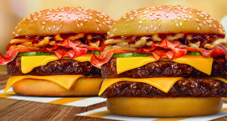 Fotografía de Cuarto de Libra de McDonalds en referencia a brote de E. Coli en EE.UU