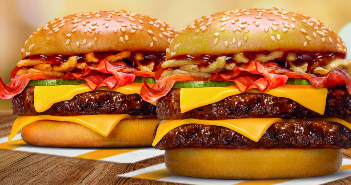 Fotografía de Cuarto de Libra de McDonalds en referencia a brote de E. Coli en EE.UU