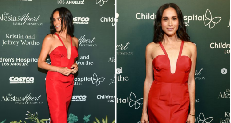 Meghan Markle llega a gala benéfica para niños hospitalizados de Los Ángeles sin el príncipe Harry