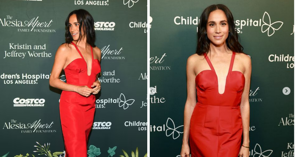 Meghan Markle llega a gala benéfica para niños hospitalizados de Los Ángeles sin el príncipe Harry