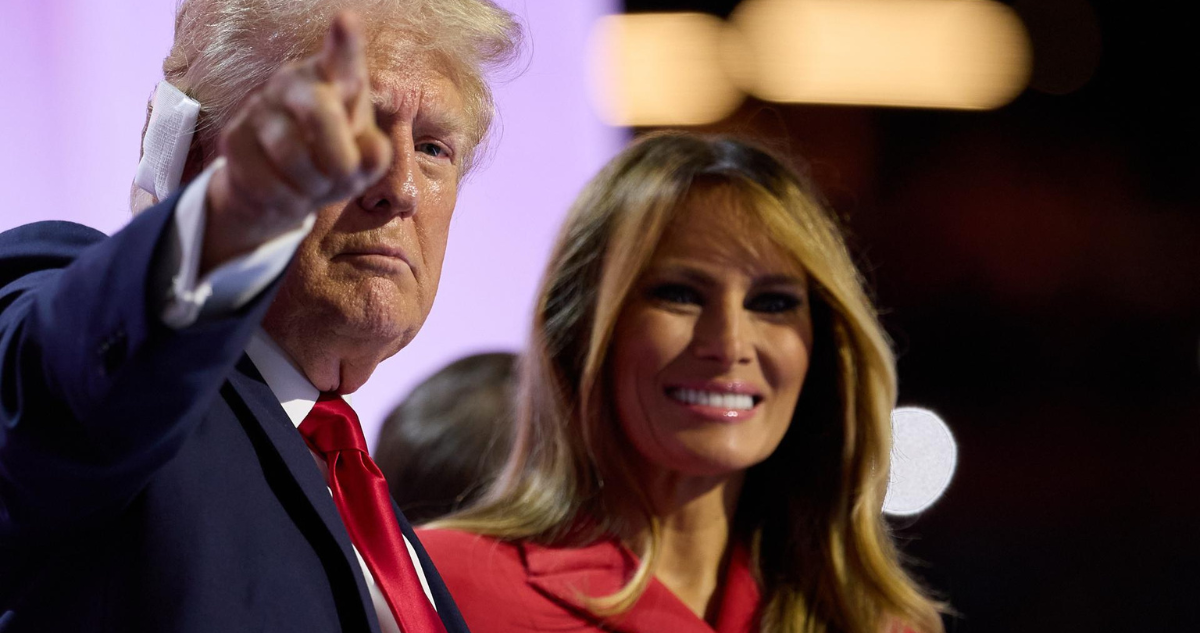 Donald y Melania Trump
