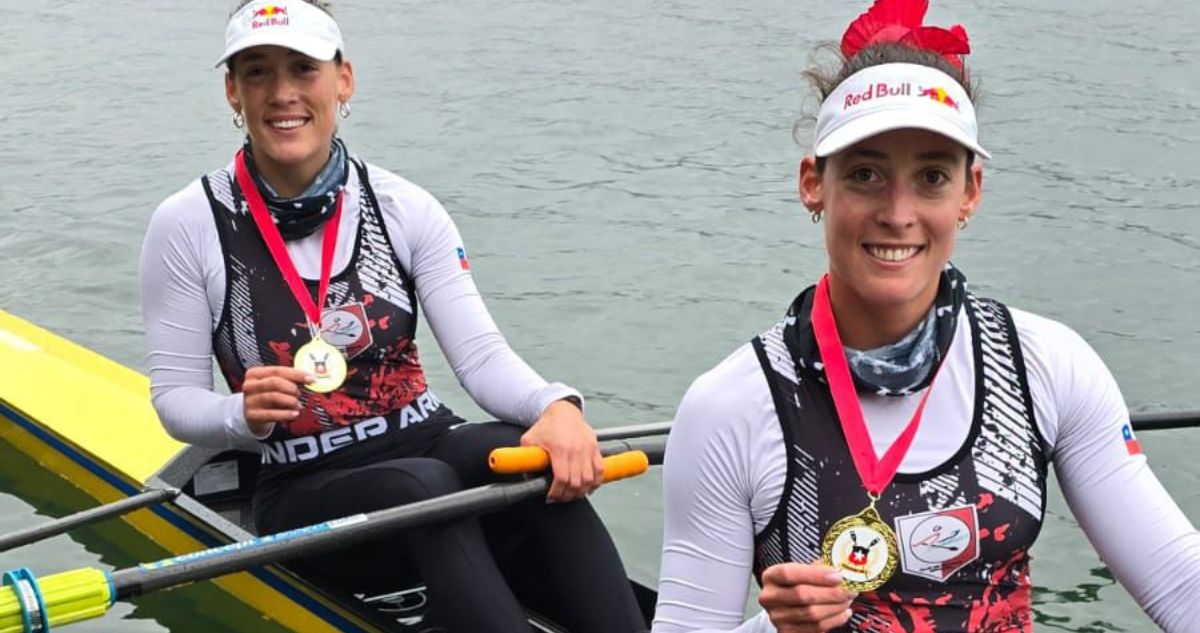Mellizas Abraham, campeonas nacionales de remo