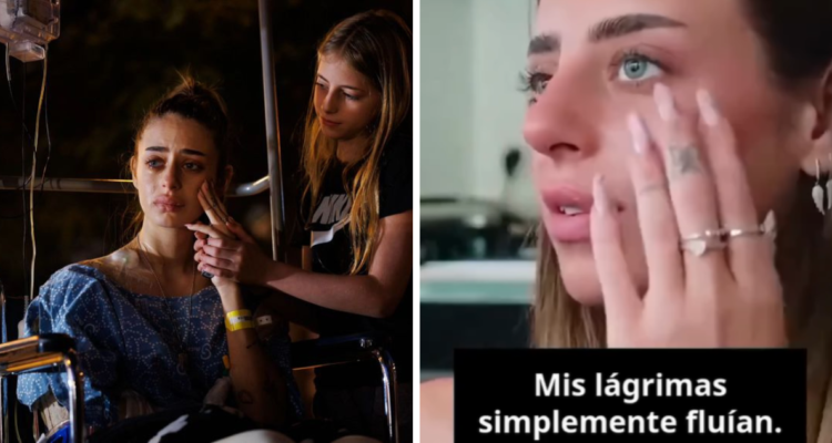 Mia Schem, nieta de chileno secuestrada por Hamás relata: “De tanto dolor yo simplemente recuerdo que me desmayé”