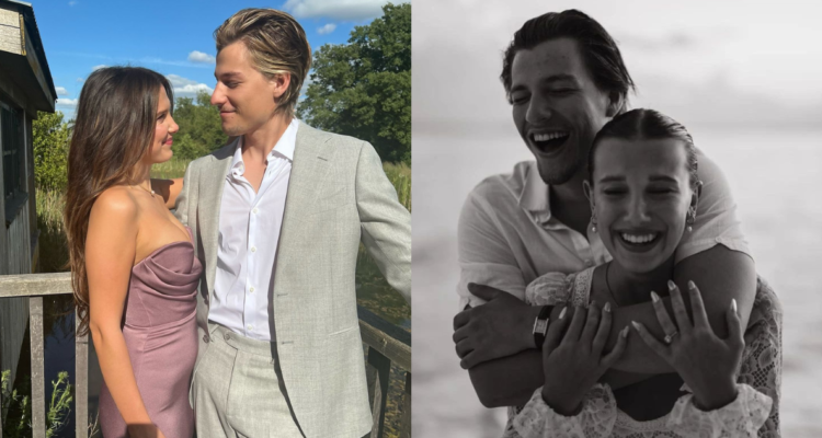 Millie Bobby Brown junto a su esposo, Jake Bon Jovi
