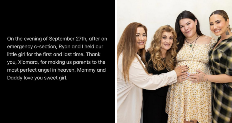 Durante la jornada del sábado, se dio a conocer la noticia del fallecimiento de la sobrina de la cantante, Demi Lovato, tras una compleja cesárea de emergencia de su hermana, la actriz, Madison de la Garza.