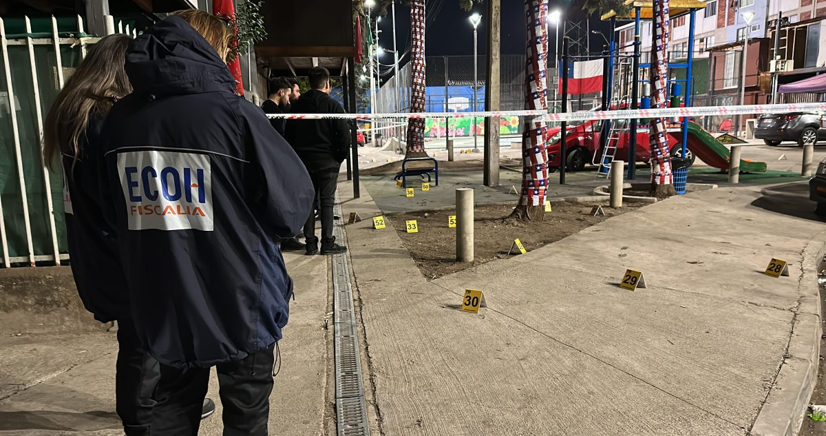Asesinan a un hombre al costado de una multicancha en San Ramón