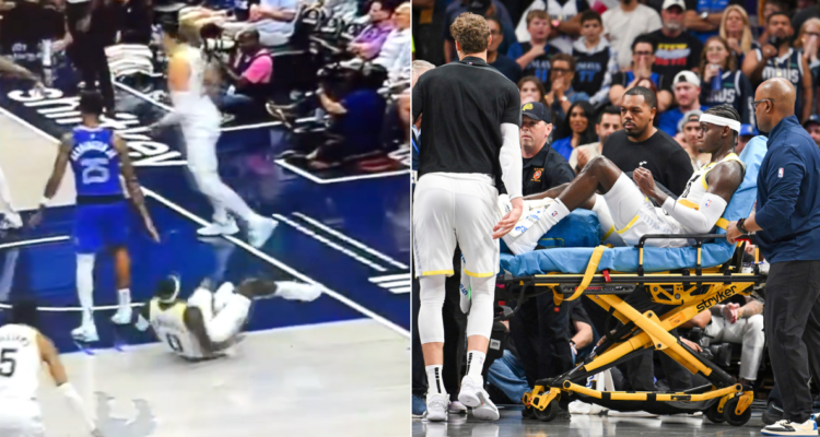 Revisa la terrible lesión de crack de Utah Jazz en la NBA.
