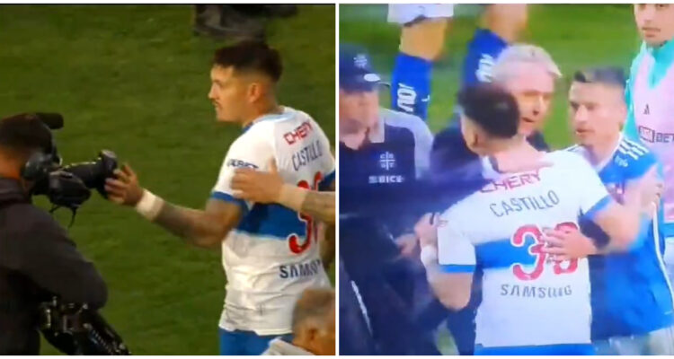 Nicolás Castillo en el Clásico Universitario