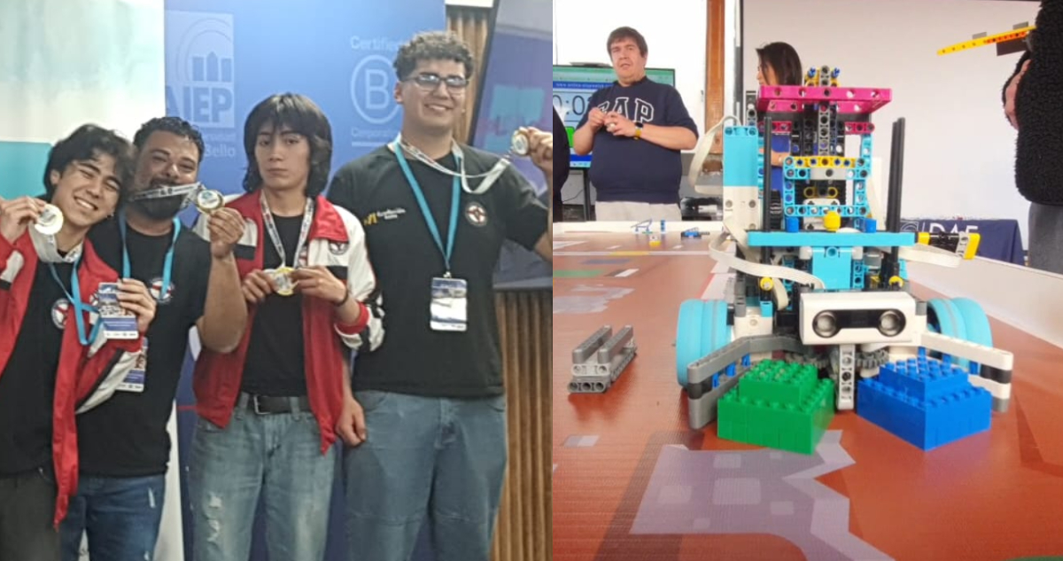 Estudiantes chilenos que irán a las Olimpiadas Mundiales de Robots