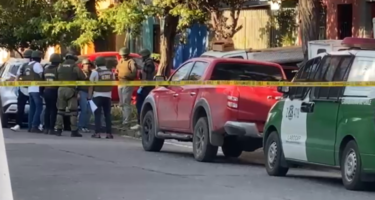 Carabineros detiene a dos sujetos en operativo en Quinta Normal vinculado a robos de cajeros en la RM