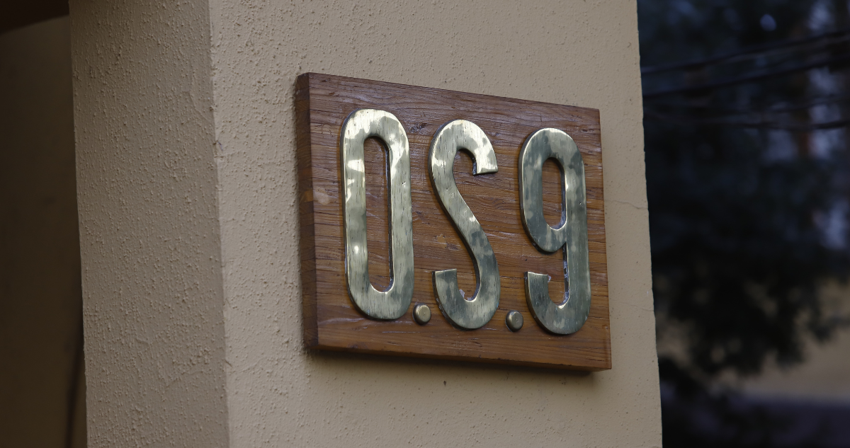 Logo del OS9 por análisis de instalación del estamento en la región de Los Ríos