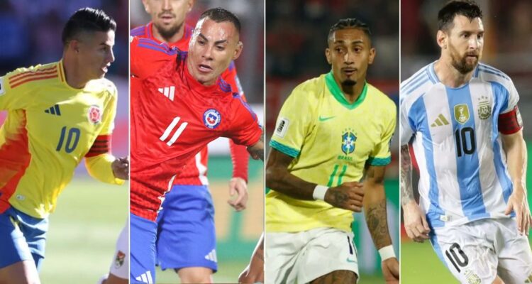 Cómo va la tabla de las clasificatorias sudamericanas y cuál es la programación horarios cruces y partidos de eliminatorias de este martes 15 de octubre fecha 10