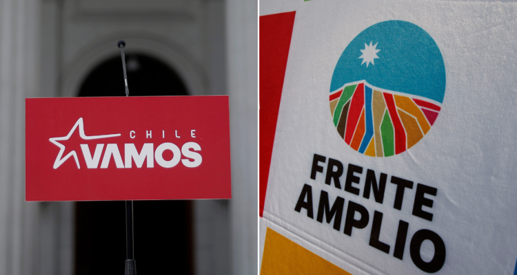 Cuáles son los partidos políticos o coaliciones con mayor percepción de corrupción por parte de los chilenos según la encuesta criteria.